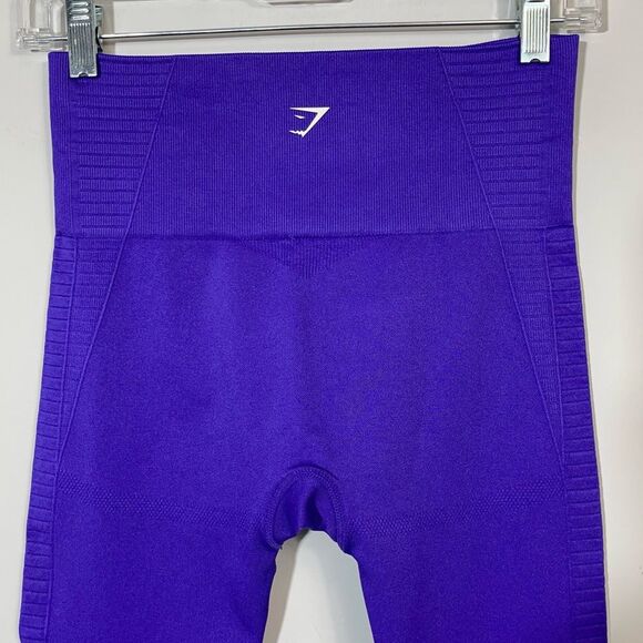 Gymshark Energy High Rise Seamless Purple Full Length
Legging Pants Perforated S - Picture 9 of 15